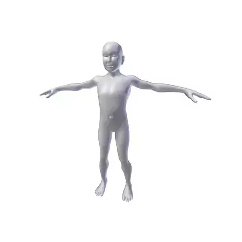 Boy 087m Low-poly 3D model