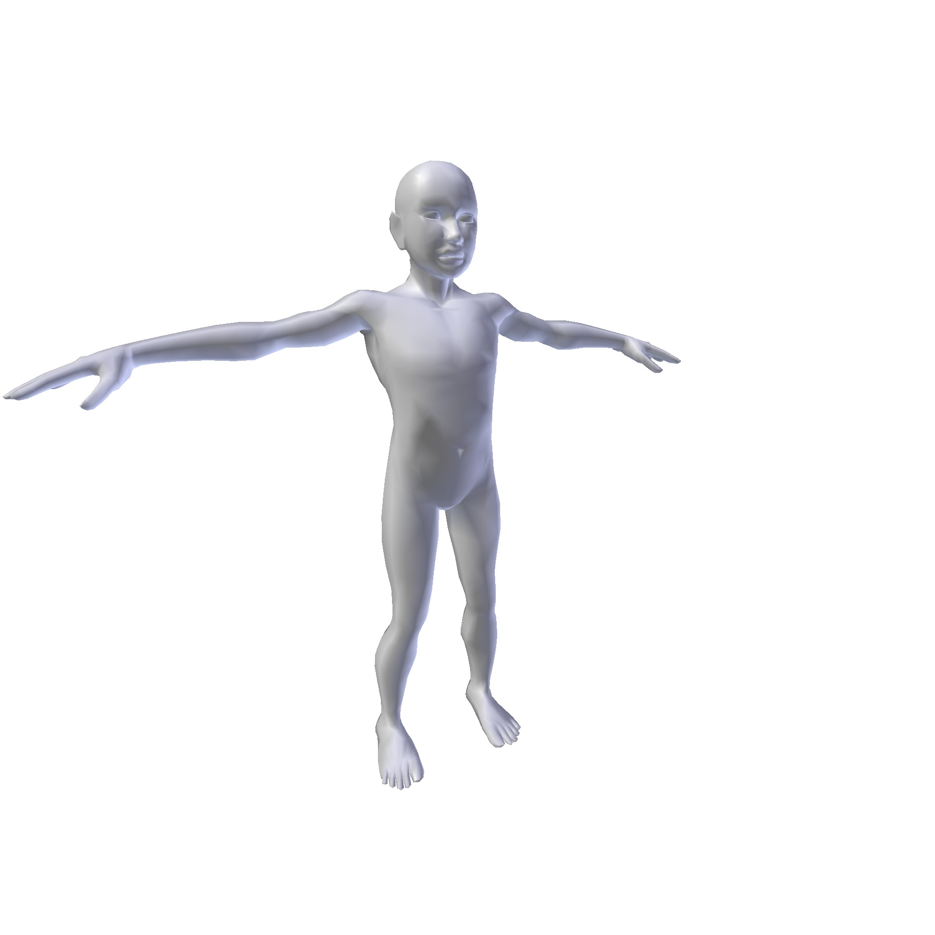 Boy 087m Low-poly 3D model_2