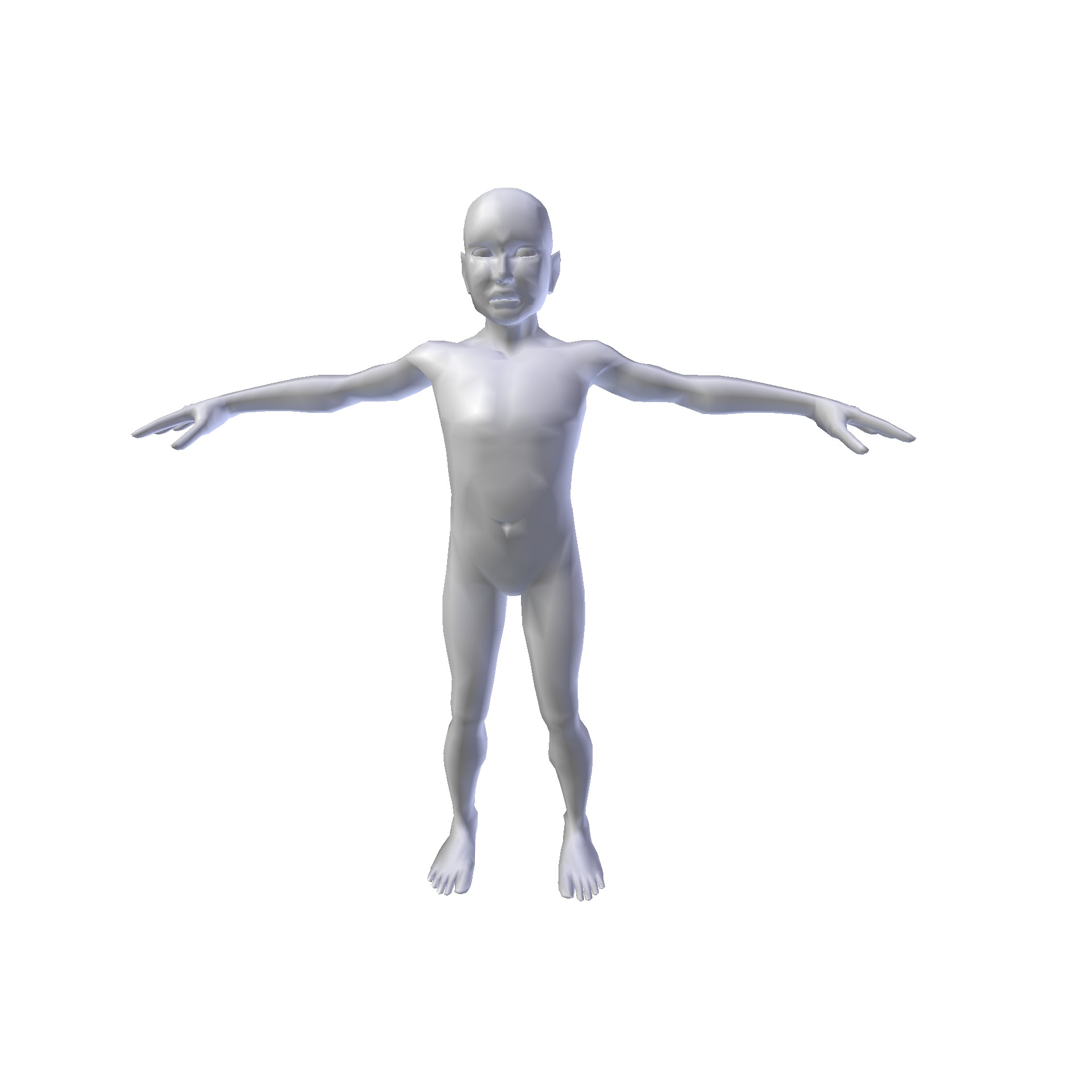 Boy 087m Low-poly 3D model_1