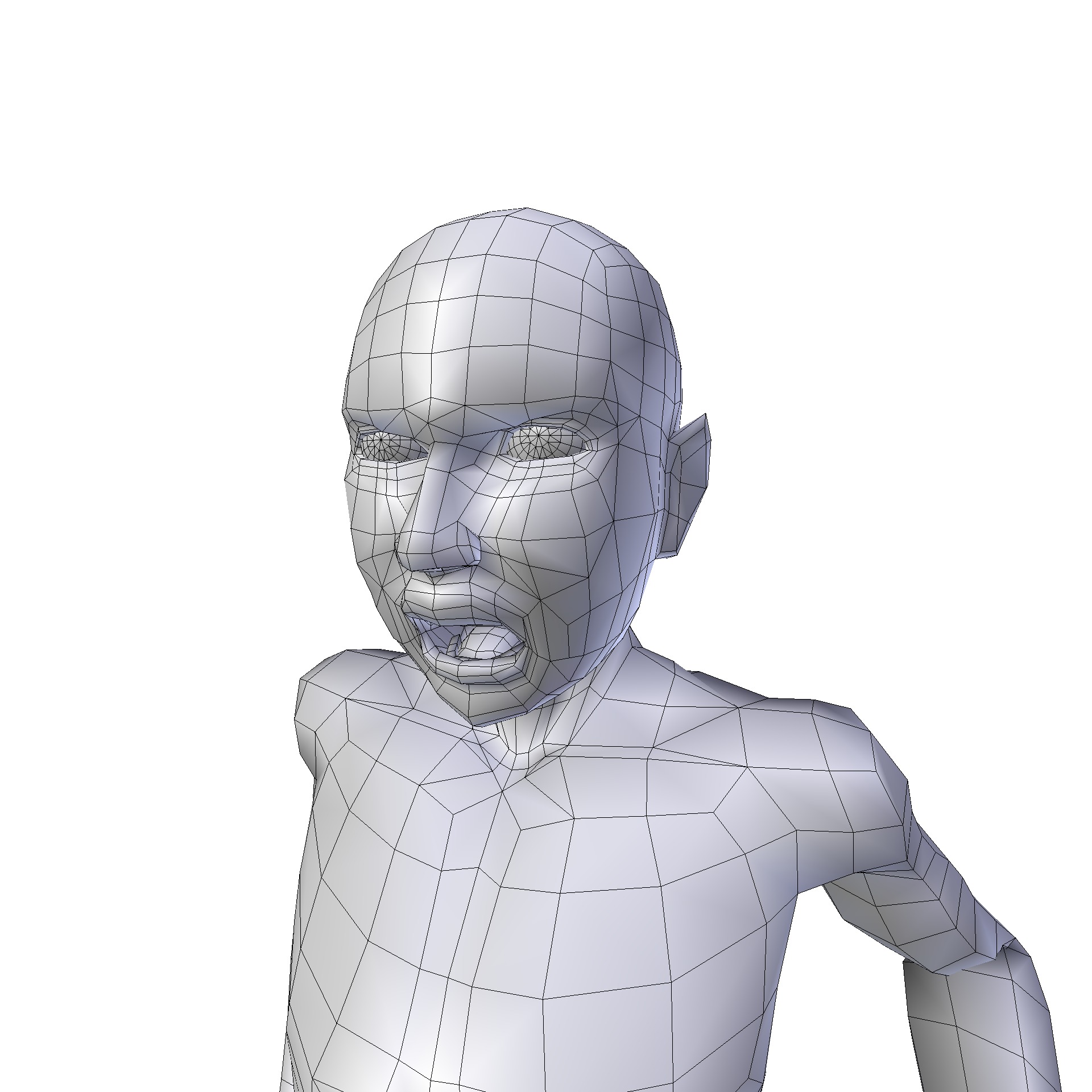 Boy 087m Low-poly 3D model_19