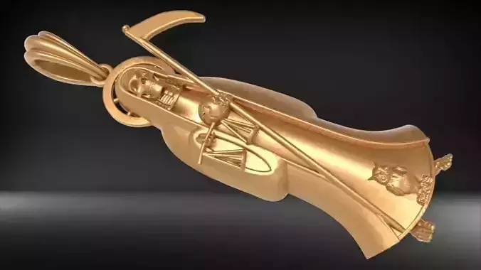 Santa Muerte Holy Death Grim Reaper Necklace Pendant Jewelry 