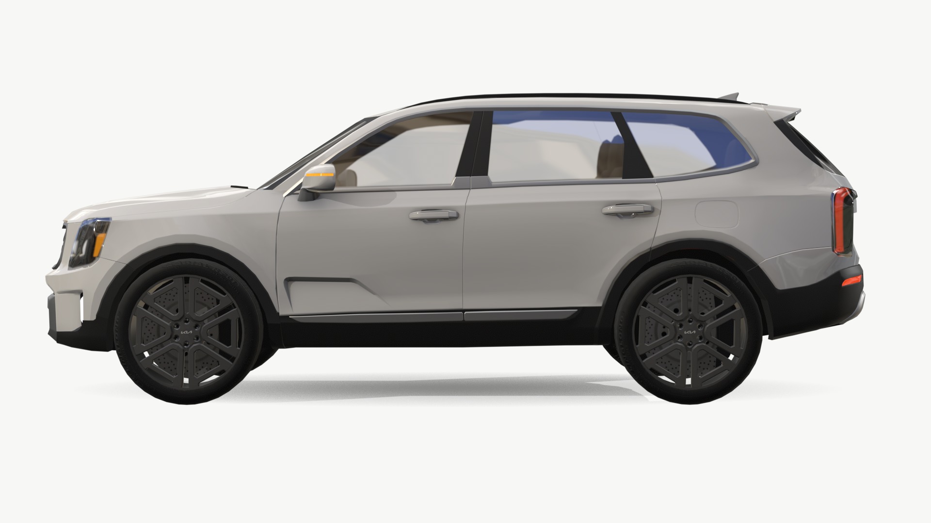 Kia Telluride 2024  Low-poly 3D model_6