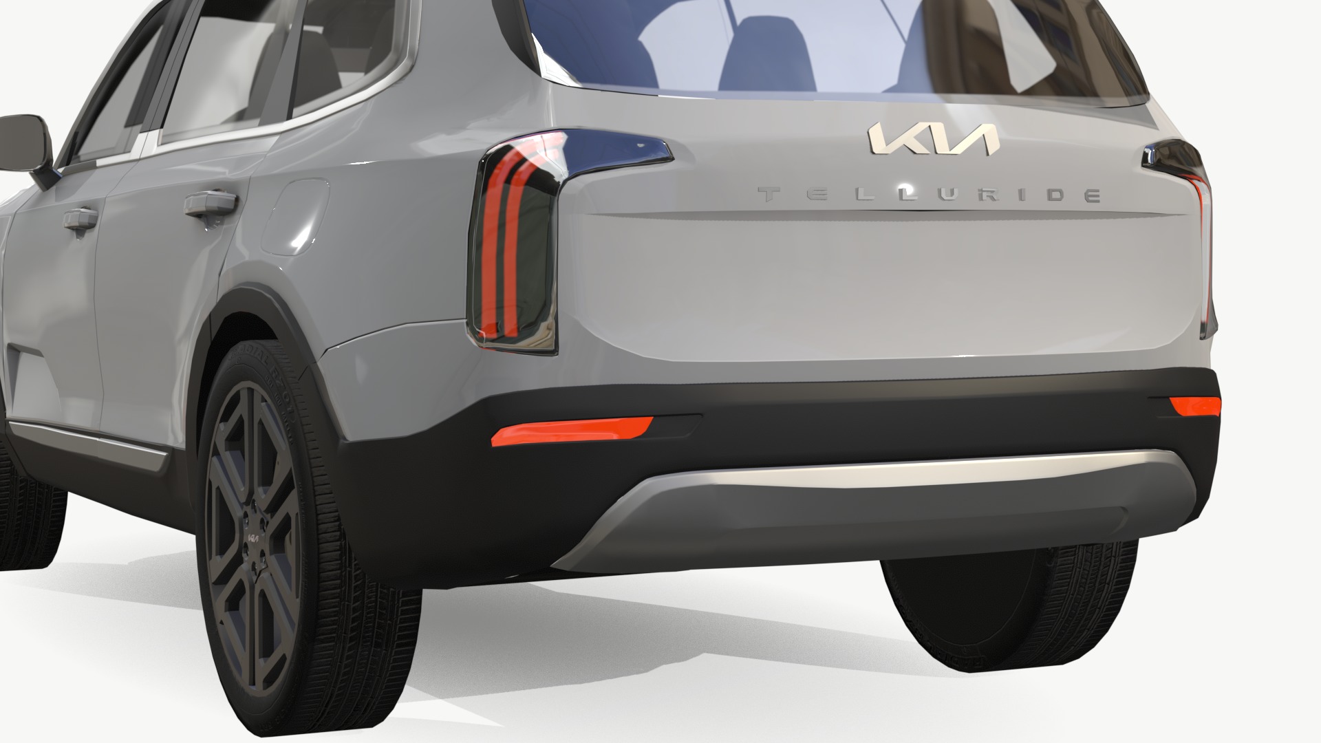 Kia Telluride 2024  Low-poly 3D model_10