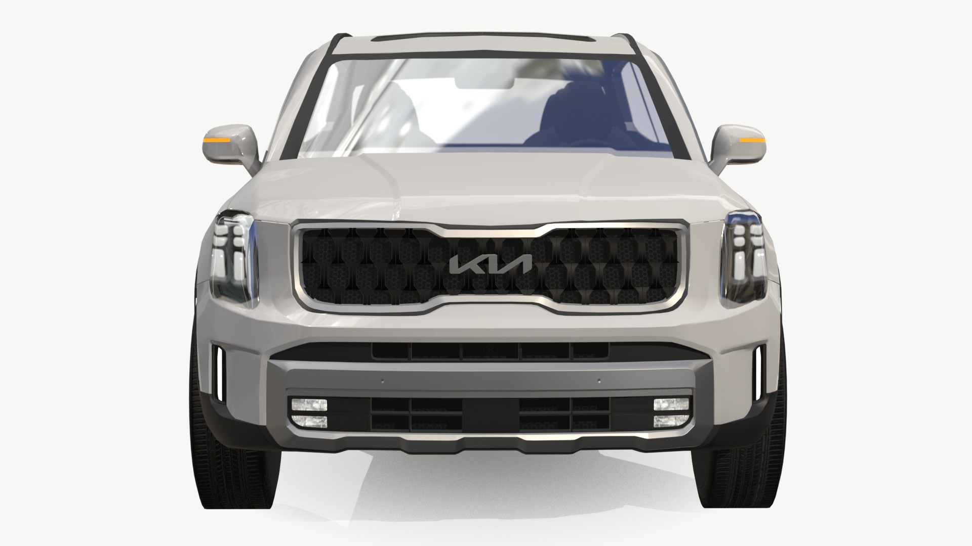 Kia Telluride 2024  Low-poly 3D model_7