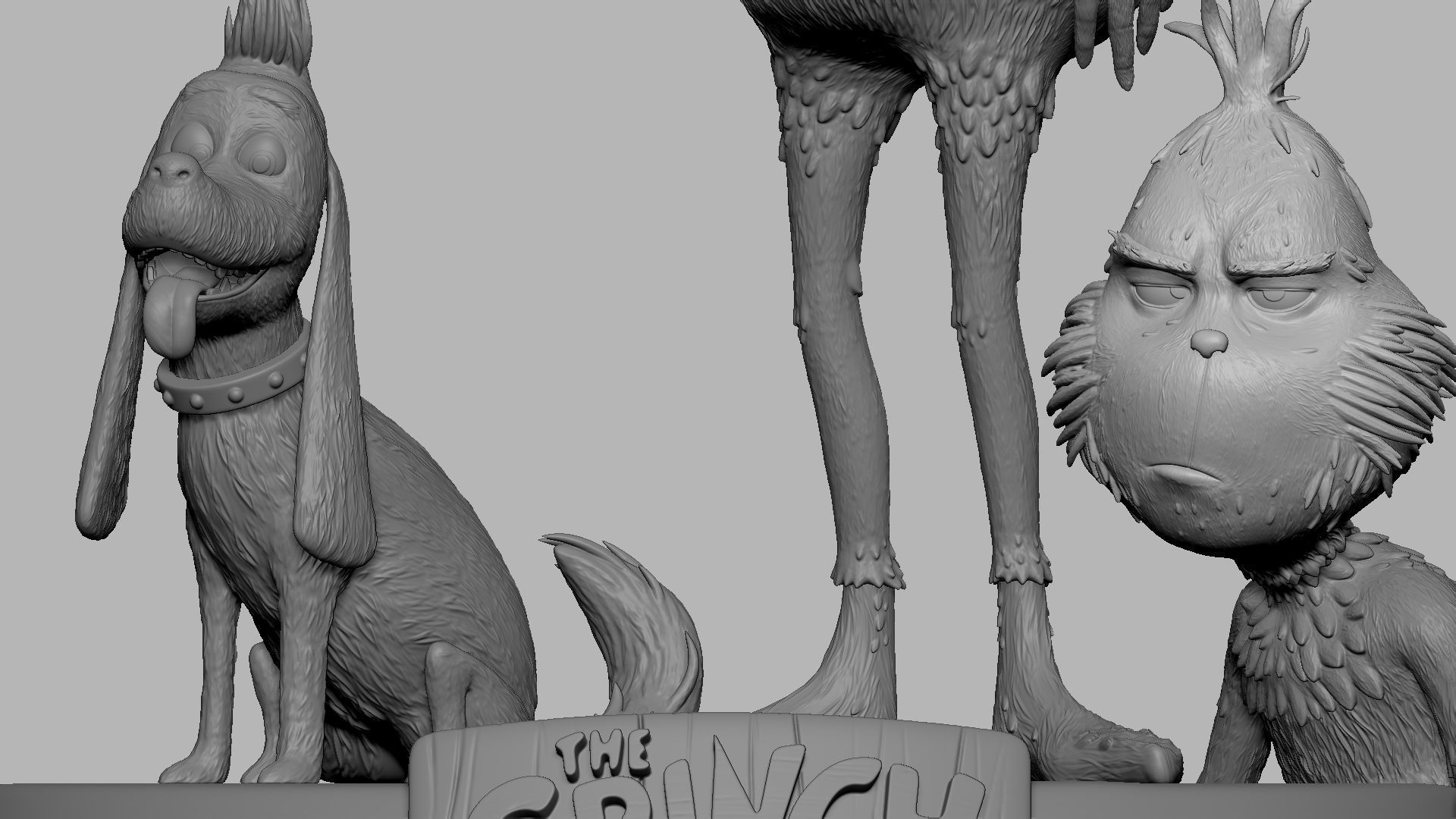 Grinchs Morning Coffee 3D print model_2