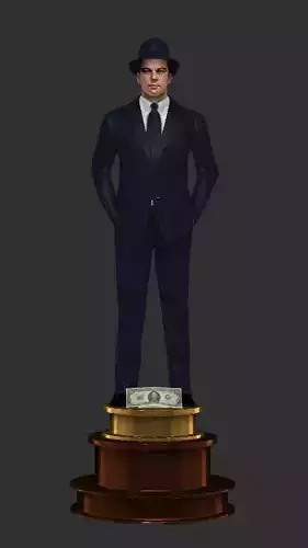 Leonardo DiCaprio 3D print model