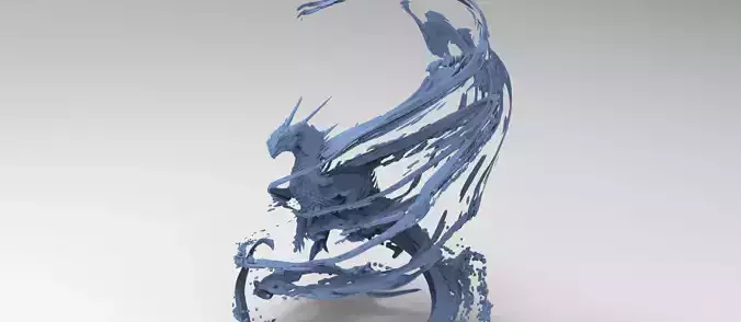 Dragon Speed sculpture 1