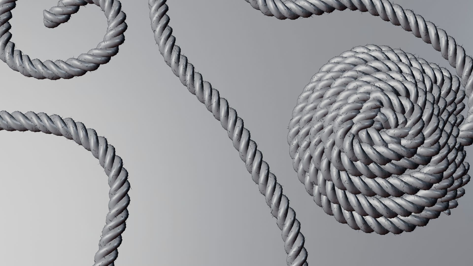 Customizable Rope - Geometry Nodes  3D model_17