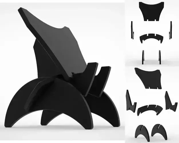 Phone Stand 3D print model