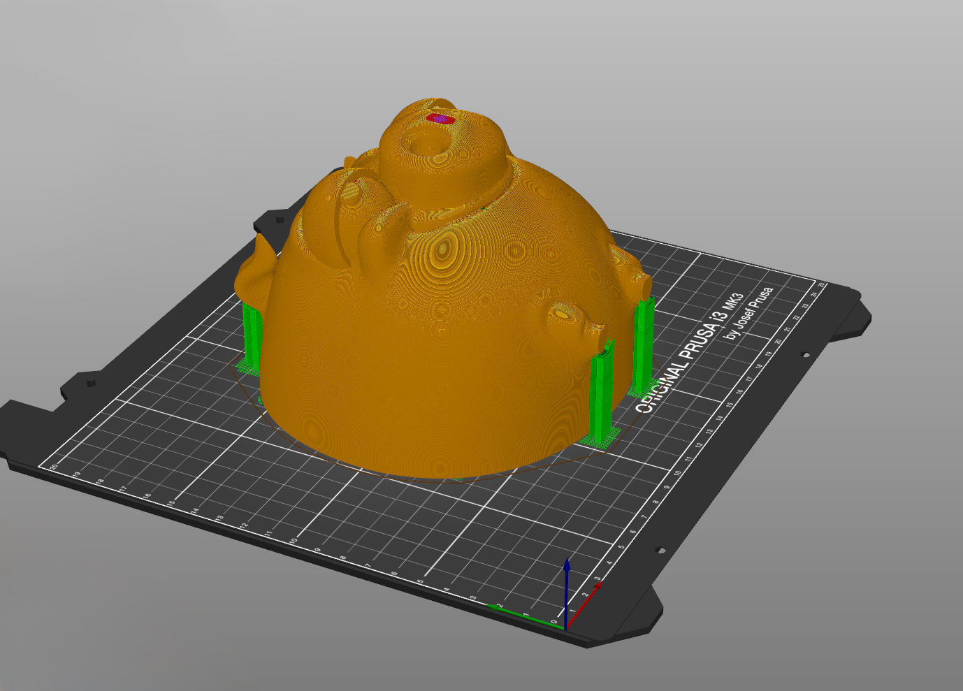 Piggy Bank - Cute Smirking Pig  3D print model_14
