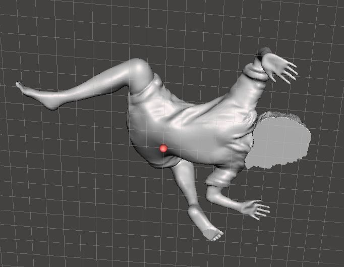 SADAKO SAMARA GHOST GIRL MINIATURE MODEL HORROR FANTASY GAME RPG 3D print model_8