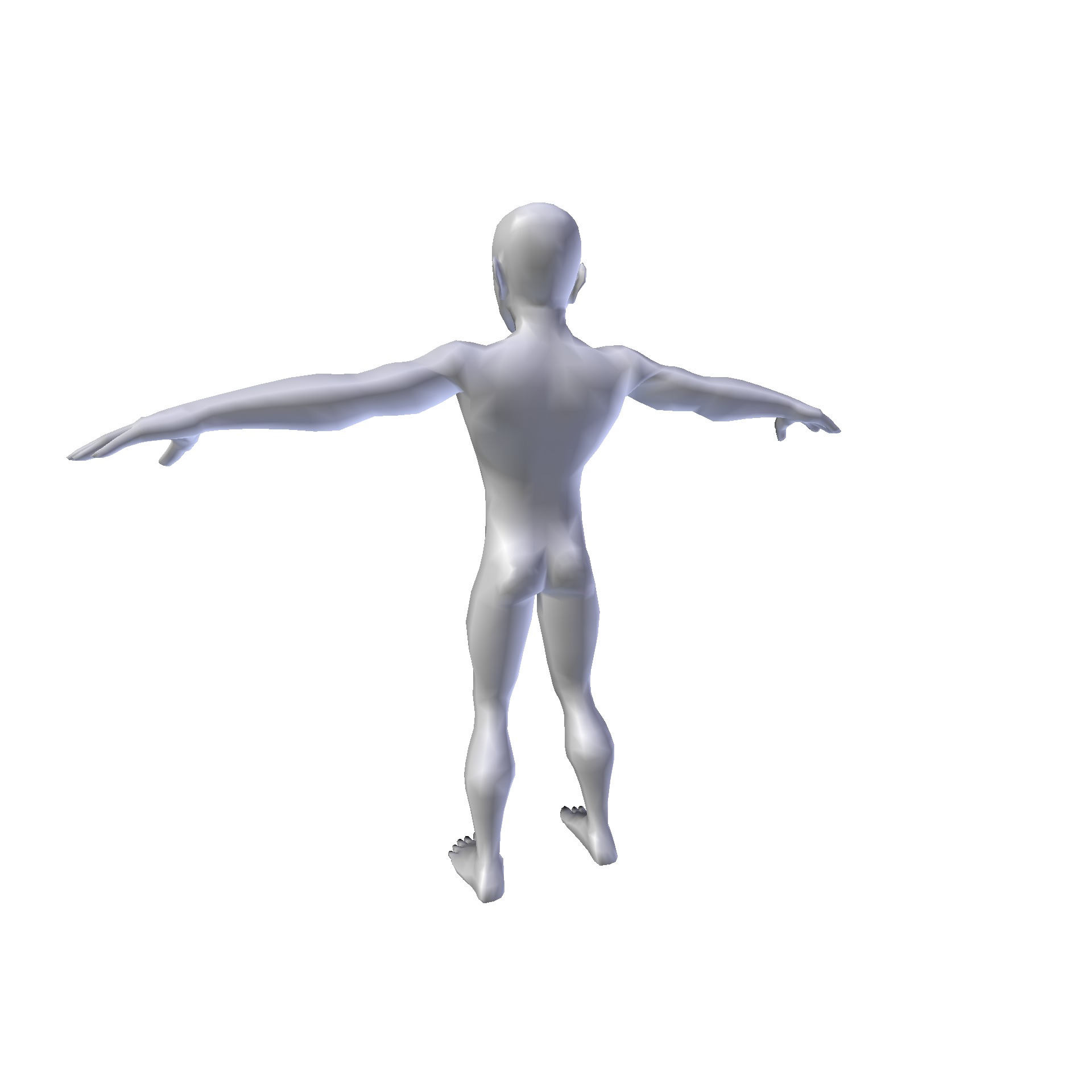 Man 1 24m basemesh Low-poly 3D model_5