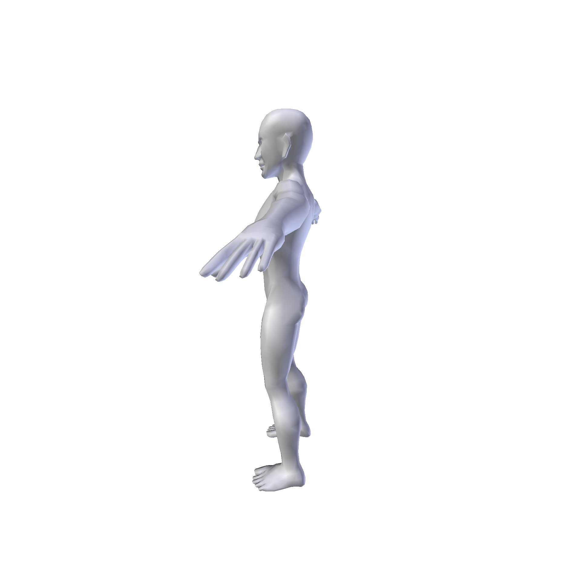Man 1 24m basemesh Low-poly 3D model_6