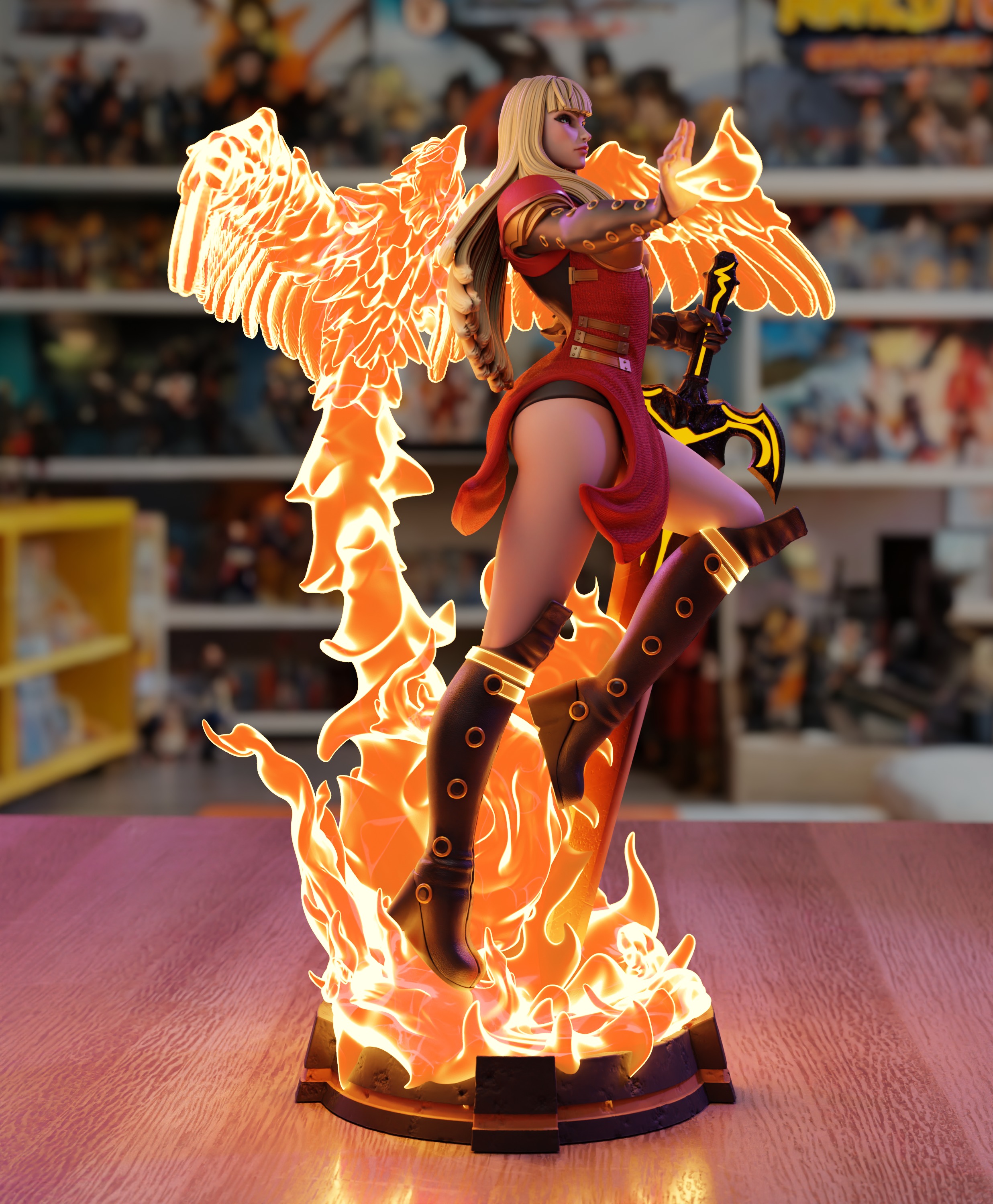 Magik Fenix - Marvel 3D print model_2