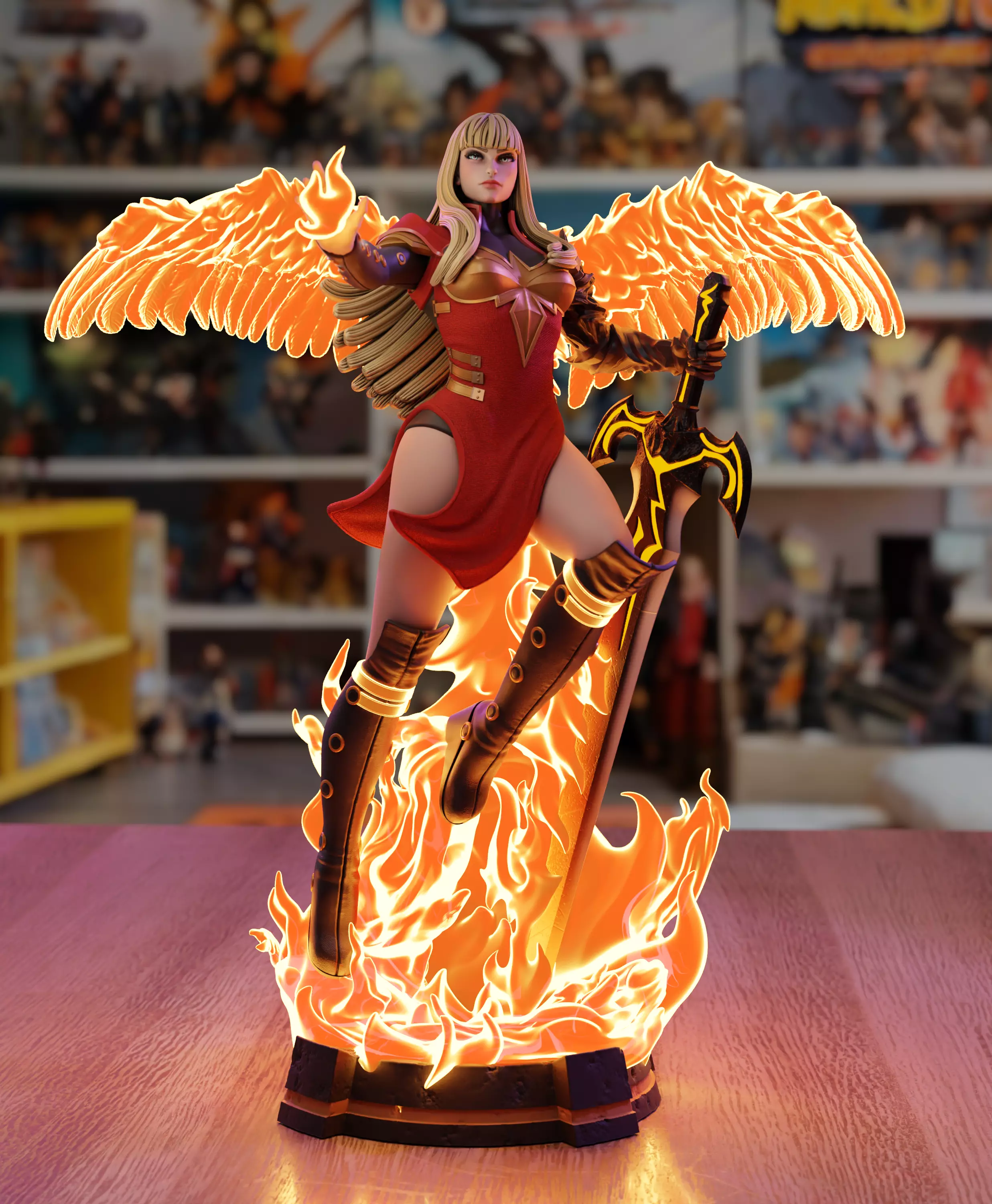 Magik Fenix - Marvel 3D print model_0