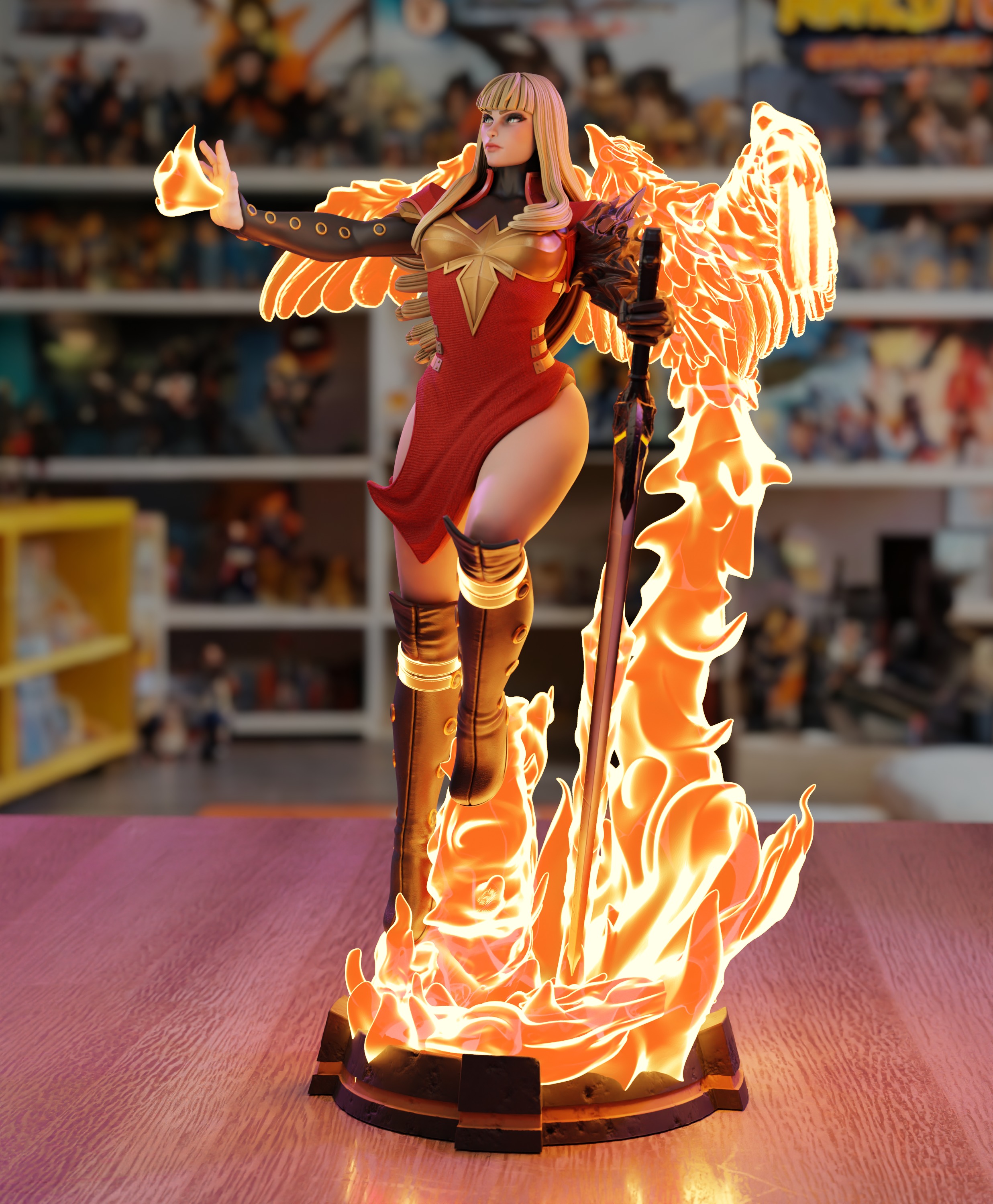 Magik Fenix - Marvel 3D print model_3