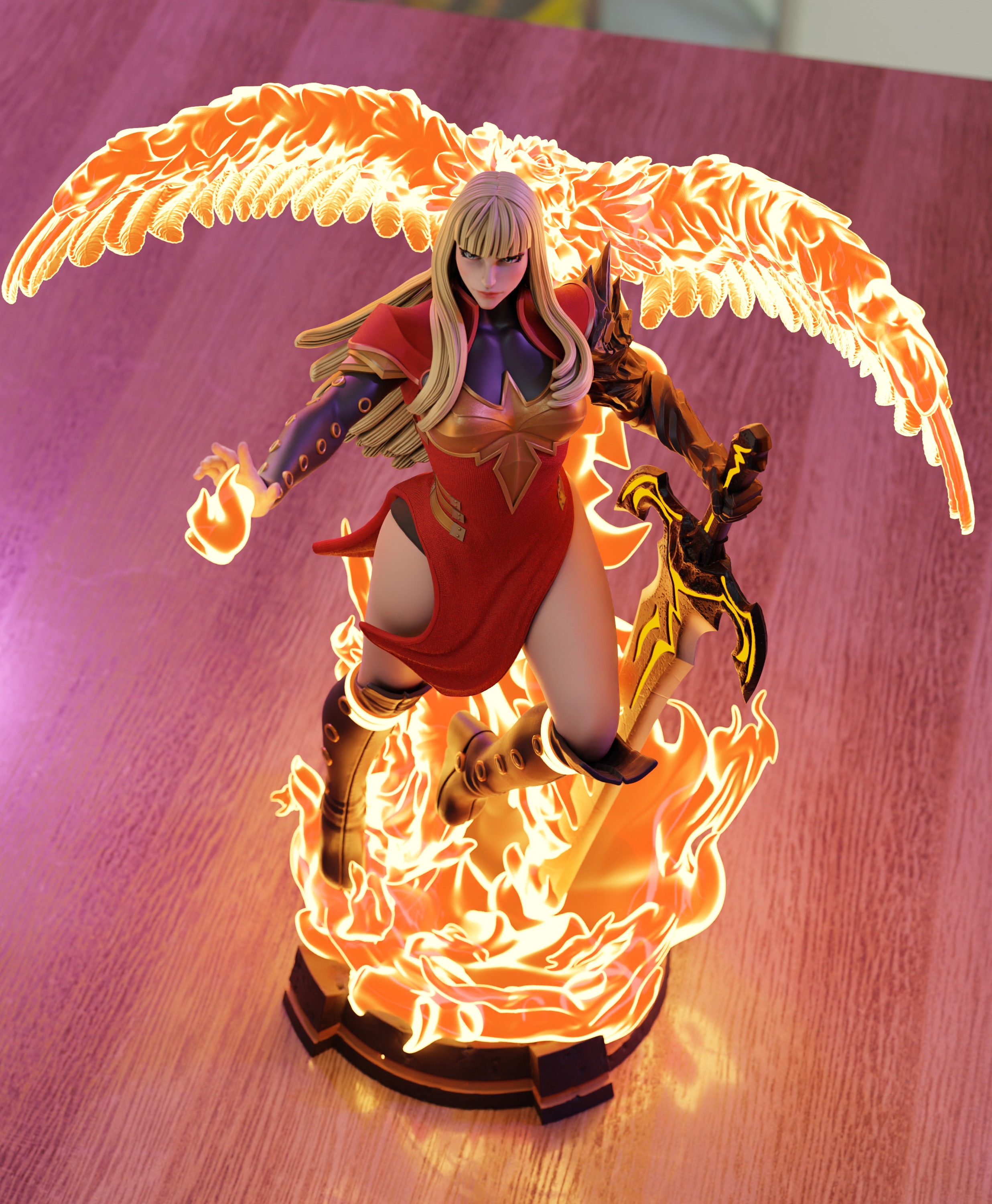 Magik Fenix - Marvel 3D print model_5