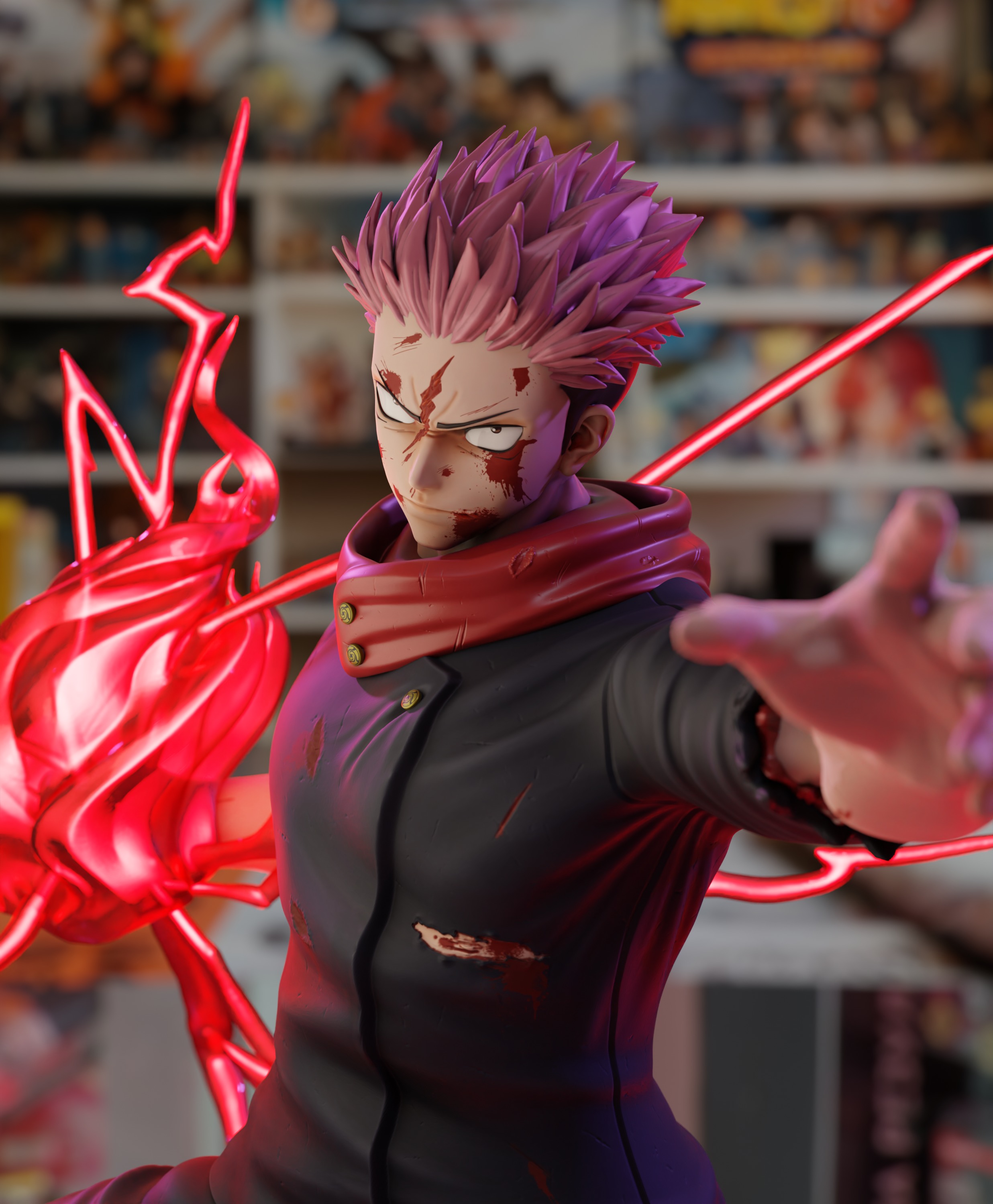 Yuji Itadori - Jujutsu Kaisen 3D print model_4