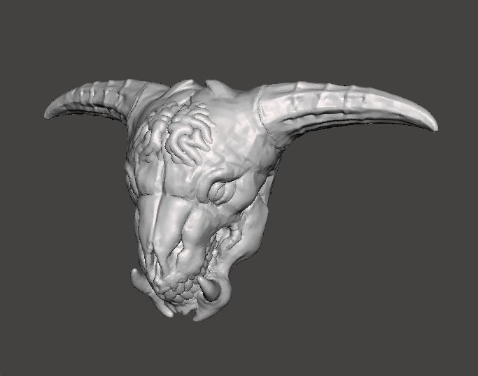 IDOL OF SIN CLASSIC MINIATURE MODEL FIGURE FANTASY SCIFI RPG DND 3D print model_1