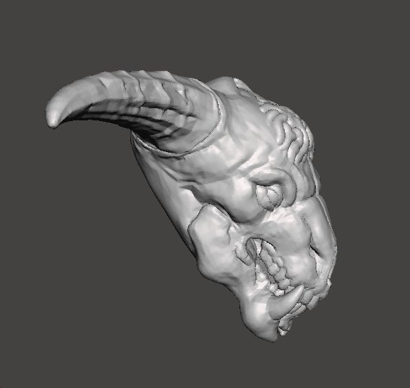 IDOL OF SIN CLASSIC MINIATURE MODEL FIGURE FANTASY SCIFI RPG DND 3D print model_3