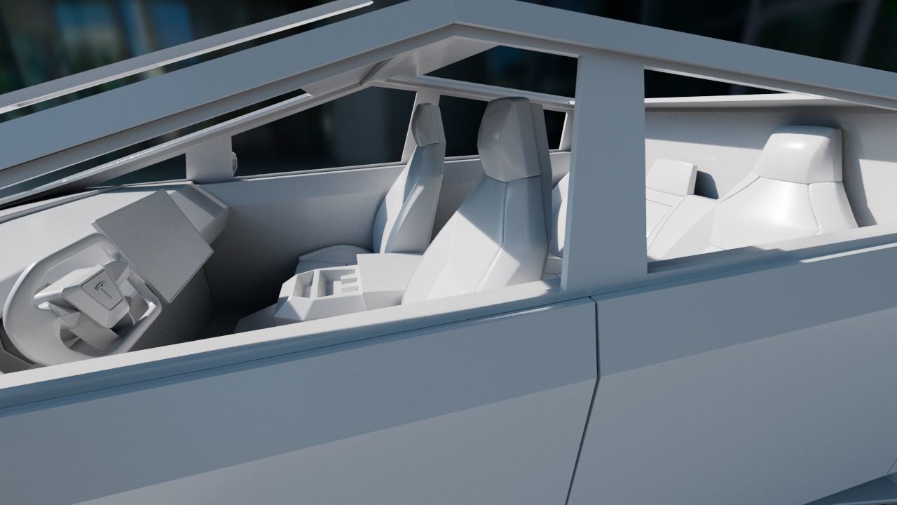 Tesla Cybertruck 3D model_14