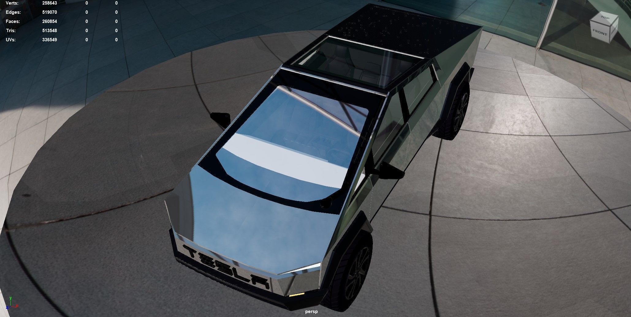 Tesla Cybertruck 3D model_25