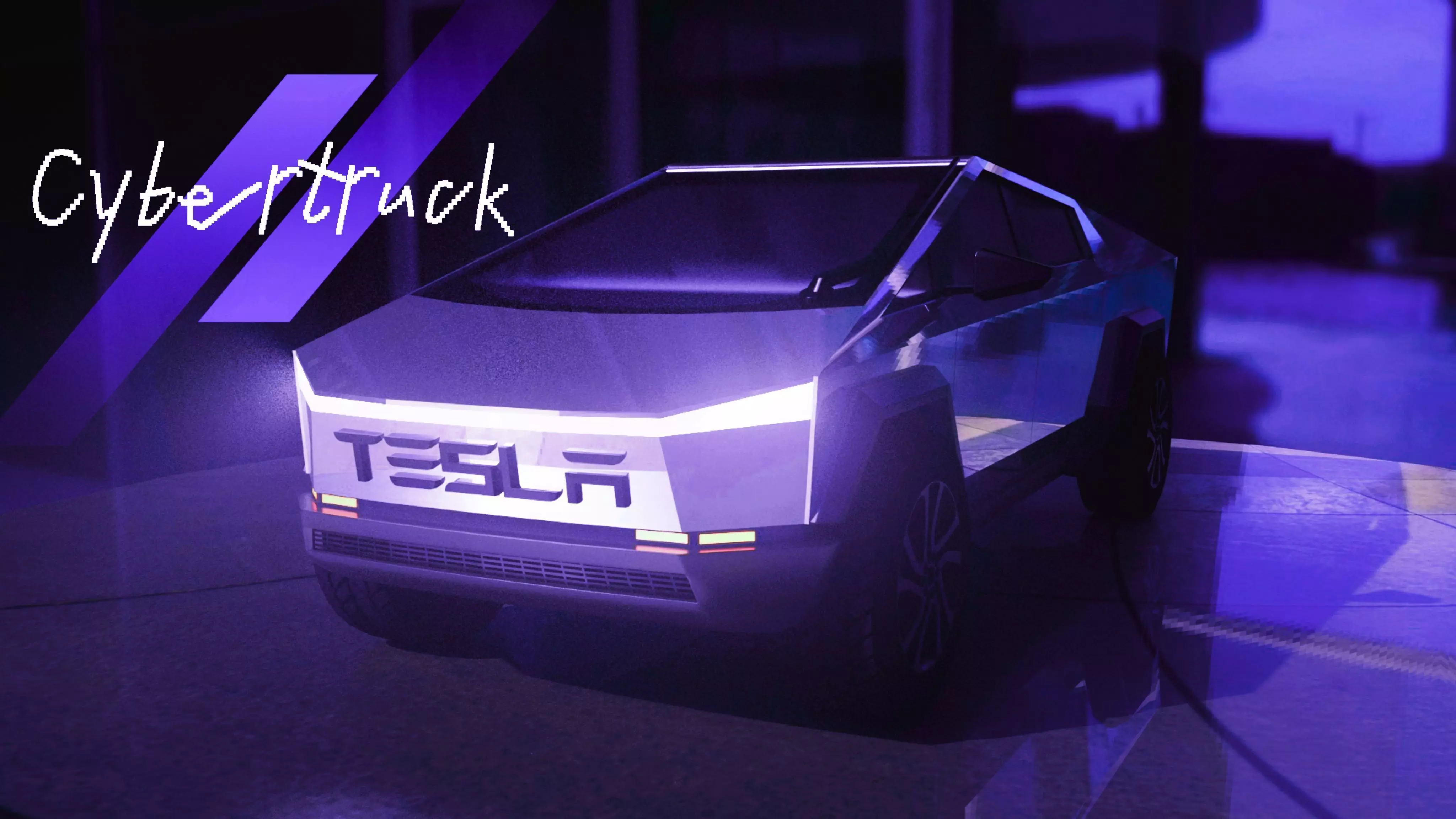 Tesla Cybertruck 3D model_0