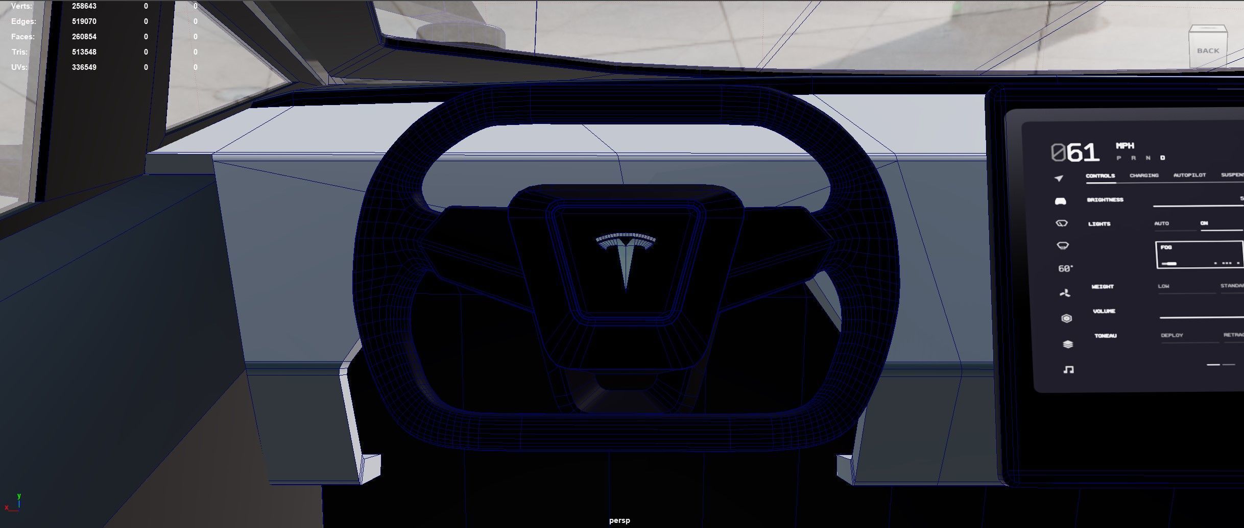 Tesla Cybertruck 3D model_16