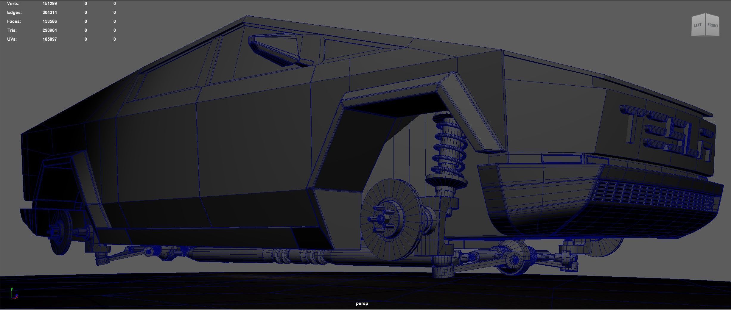 Tesla Cybertruck 3D model_19
