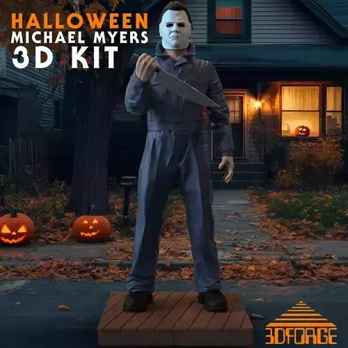 MICHAEL MYERS HALLOWEEN 3D KIT
