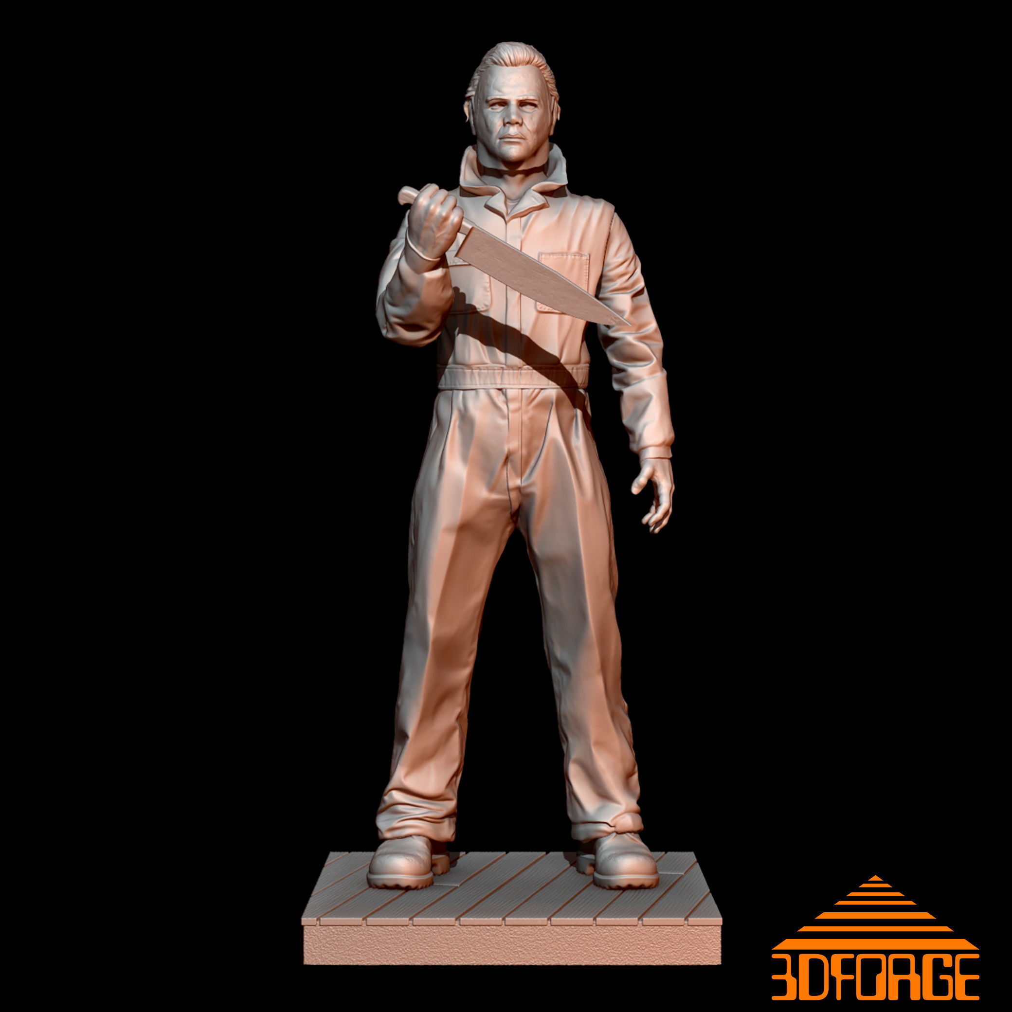 MICHAEL MYERS HALLOWEEN 3D KIT 3D print model_5