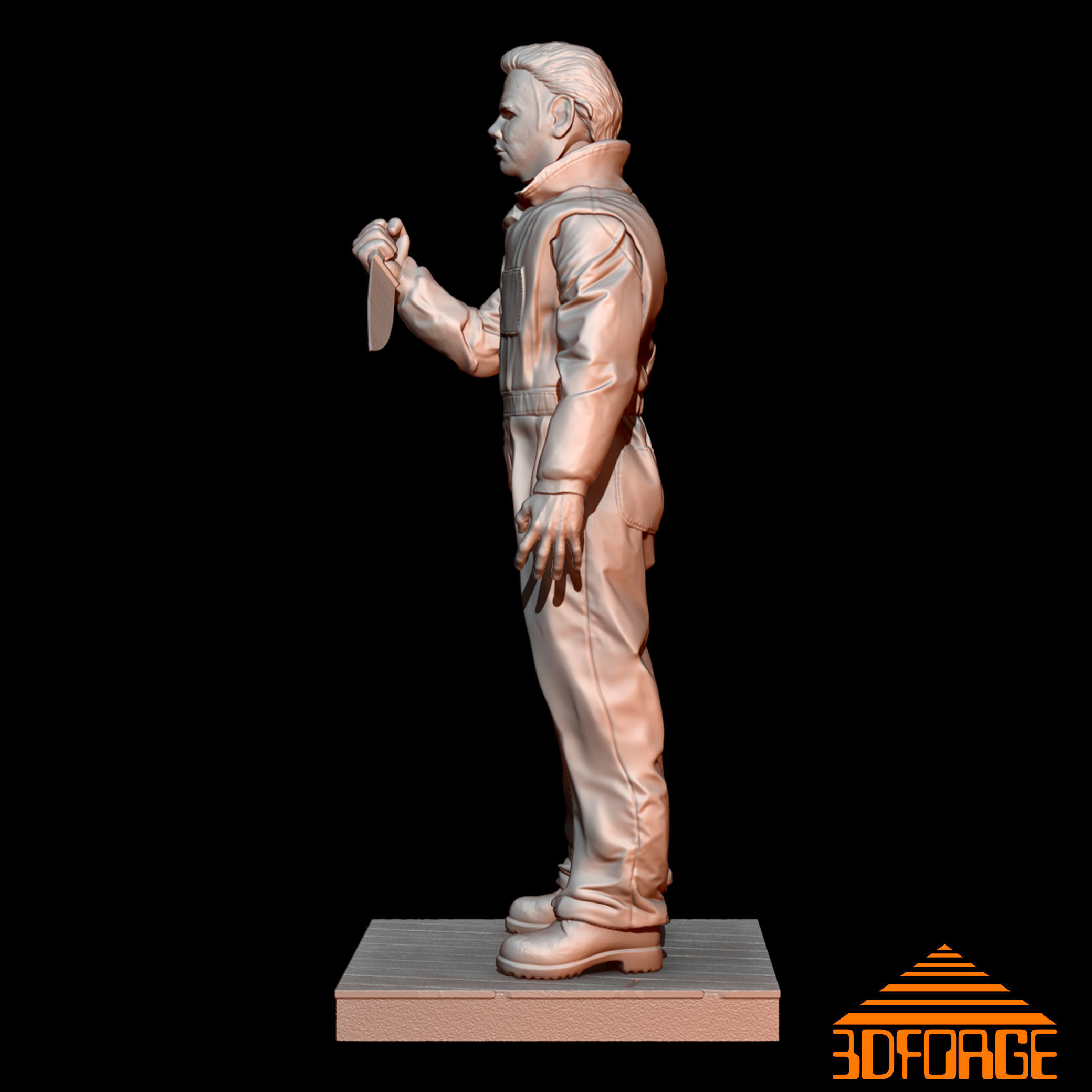 MICHAEL MYERS HALLOWEEN 3D KIT 3D print model_6