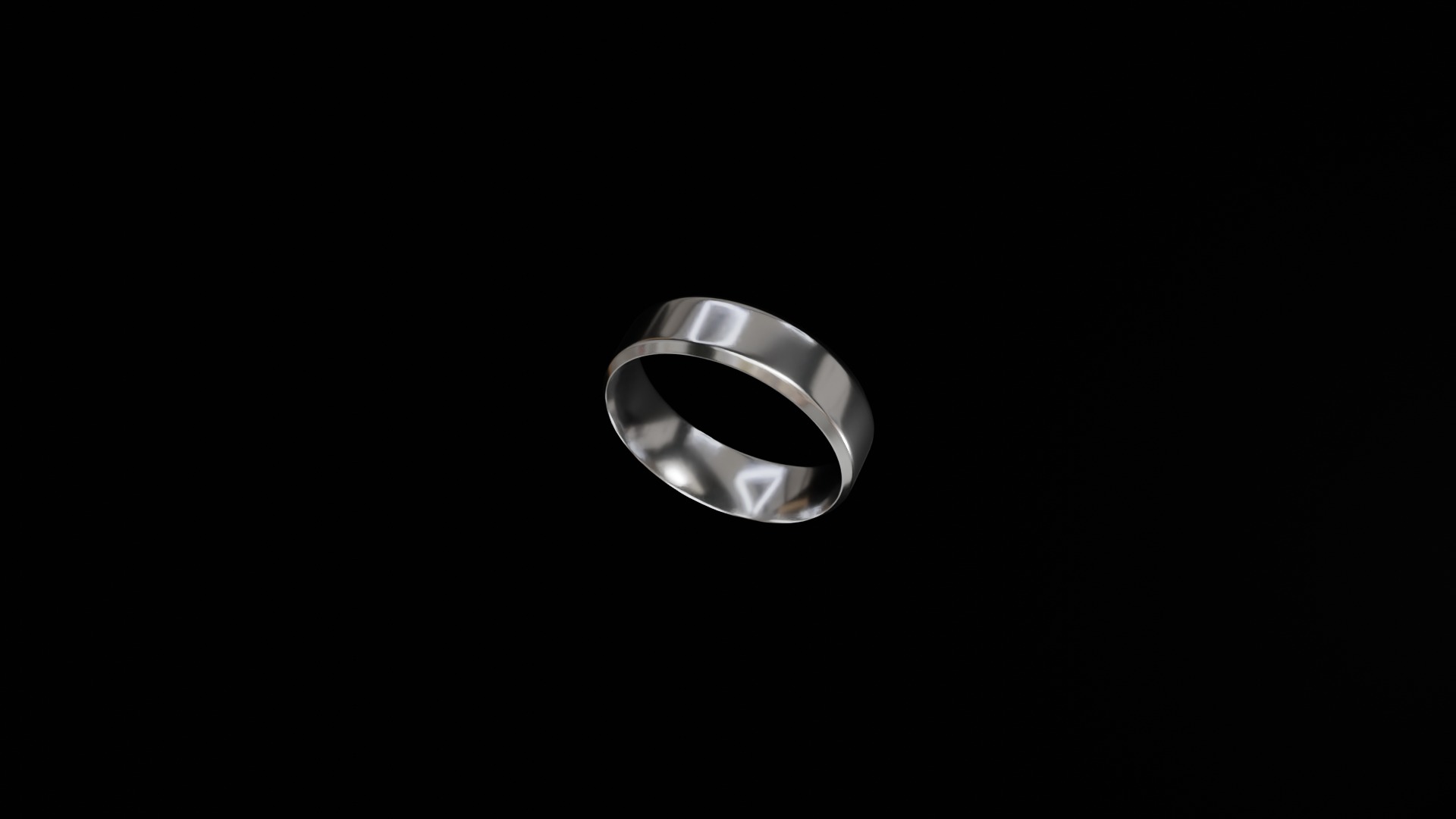 Mens Simple Ring  Free 3D print model_2