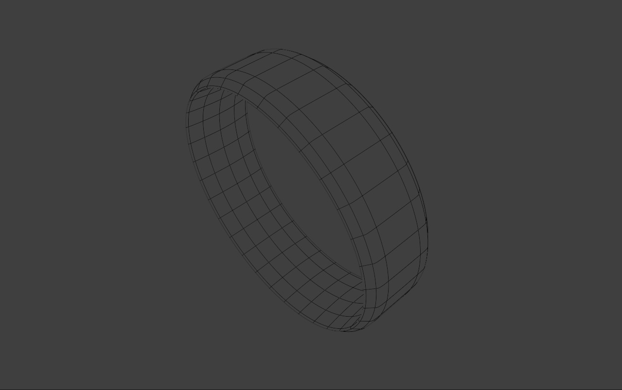 Mens Simple Ring  Free 3D print model_10