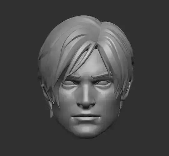 Leon Kennedy Headsculpt for Action Figures