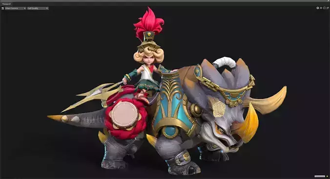 knight 3D model
