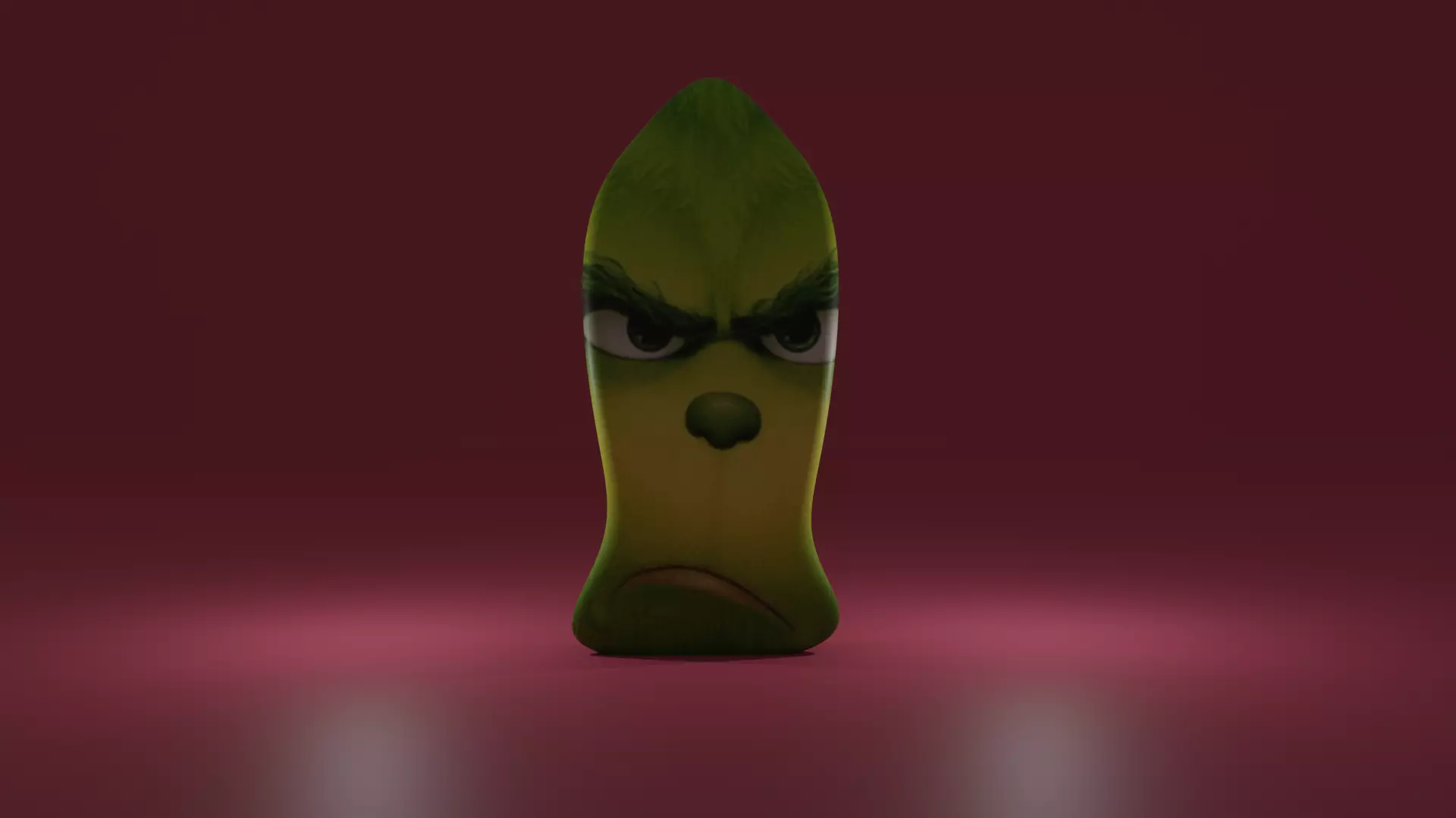 The Grinch Surf table 3D model