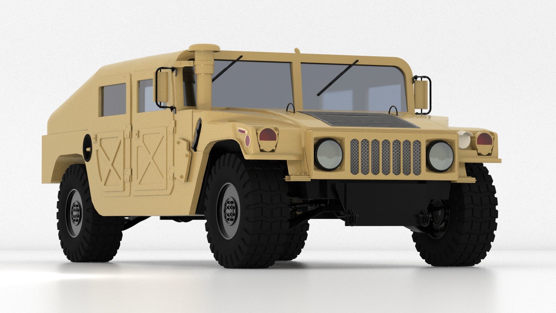 Humvee M998 3D print model_6