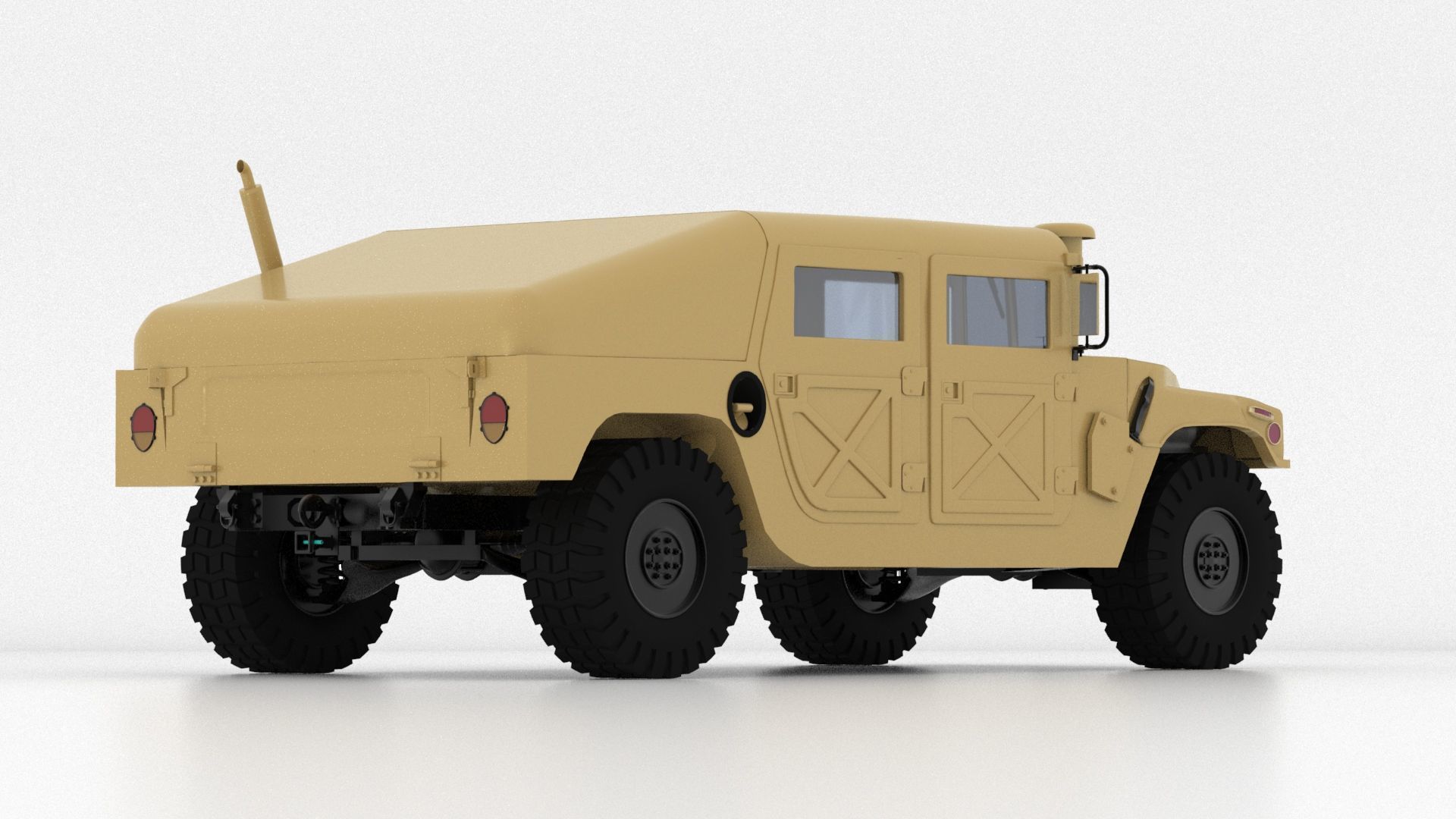 Humvee M998 3D print model_5