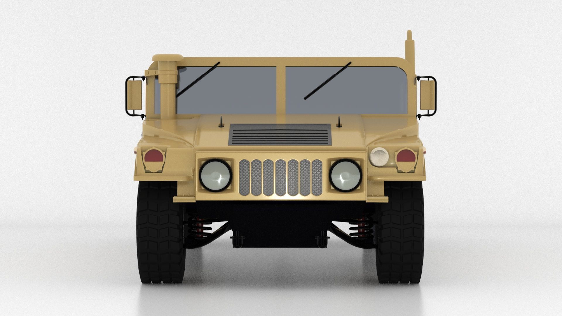Humvee M998 3D print model_1
