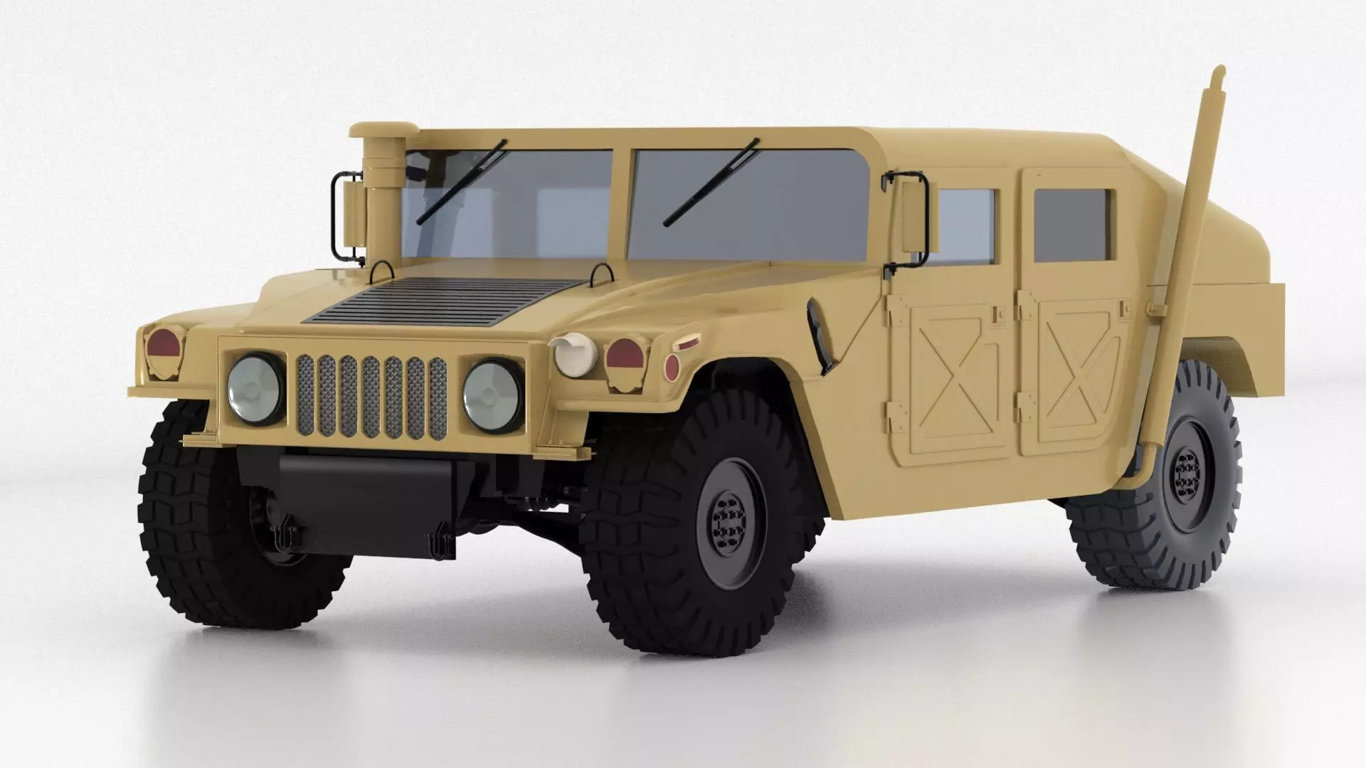 Humvee M998 3D print model_0