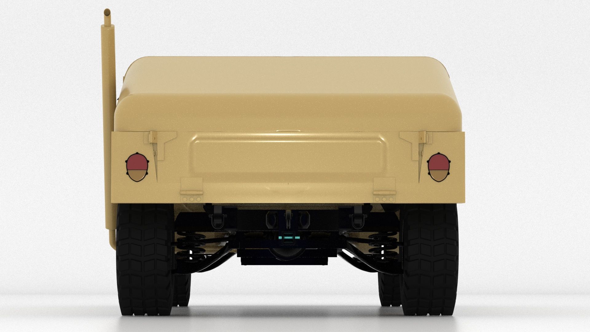 Humvee M998 3D print model_4