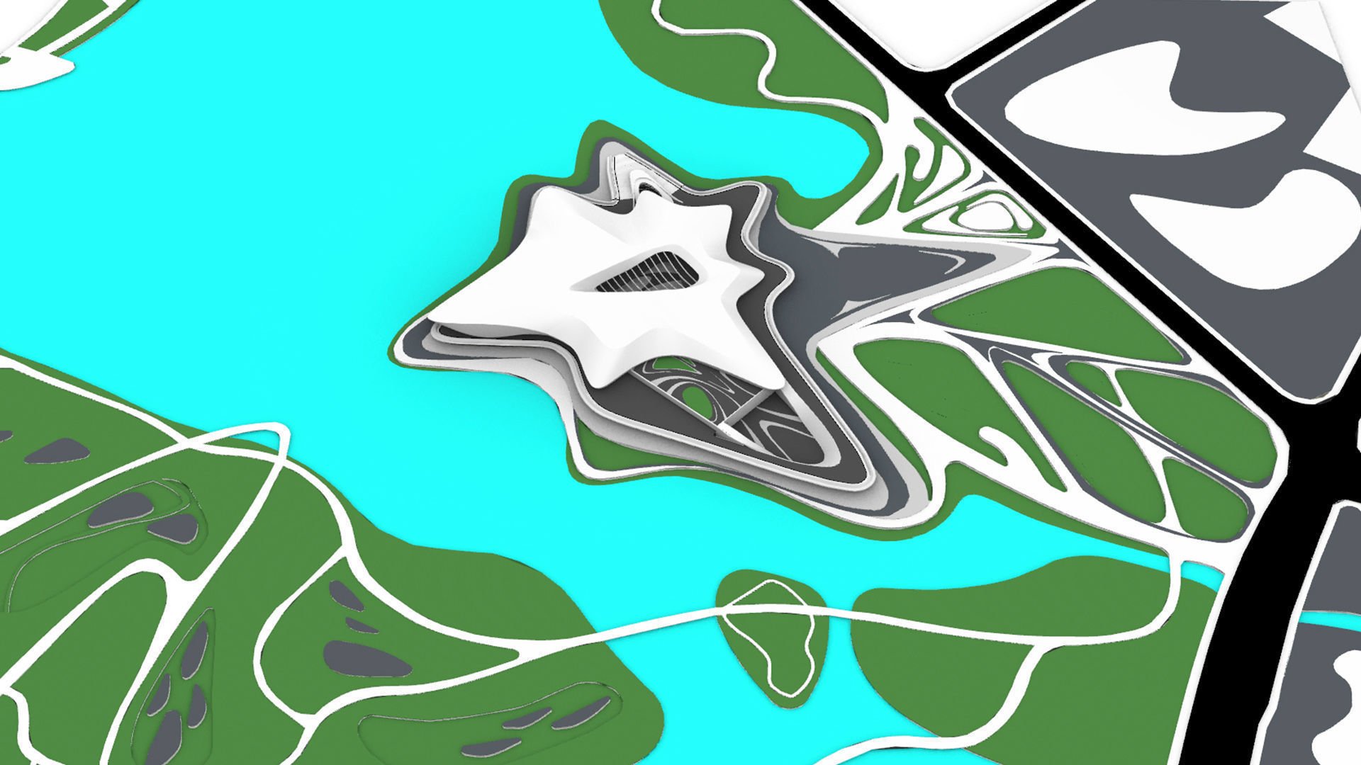 Scienfiction Museum Chengdu 3D model_5