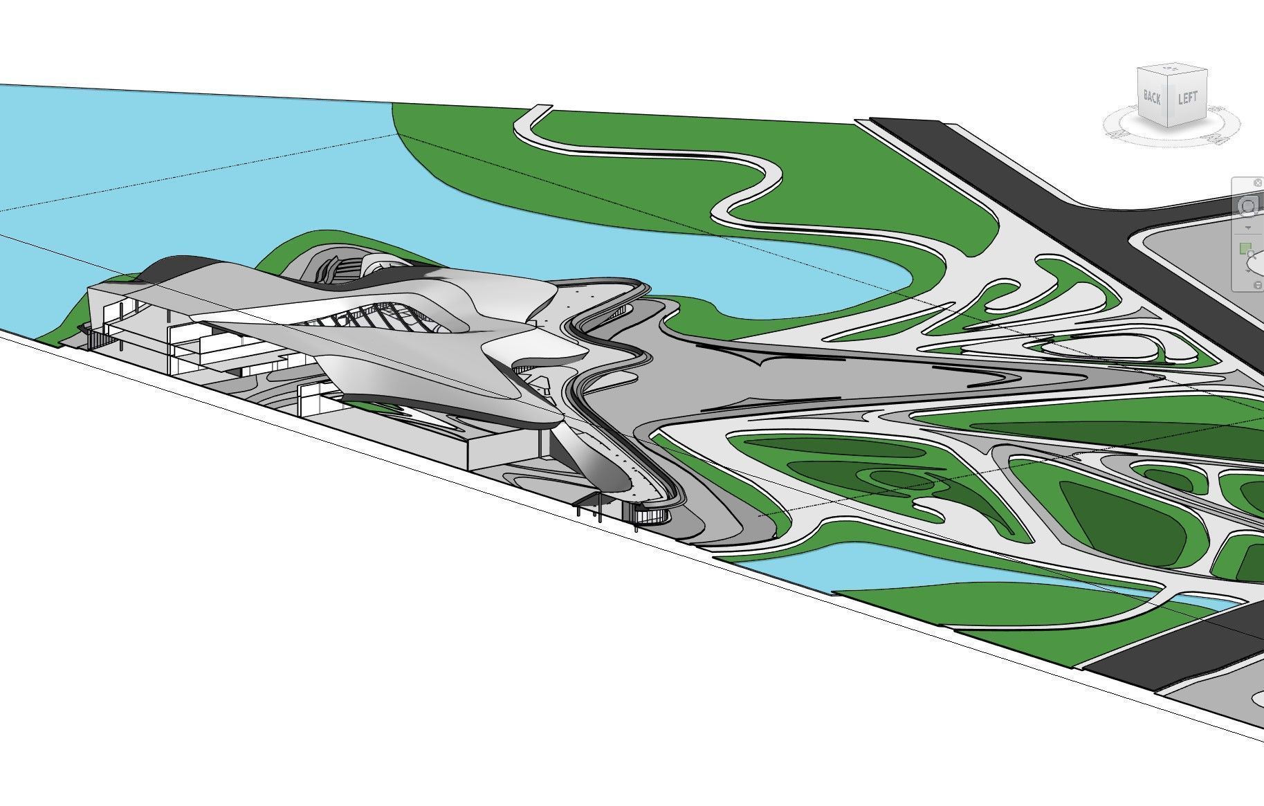 Scienfiction Museum Chengdu 3D model_11