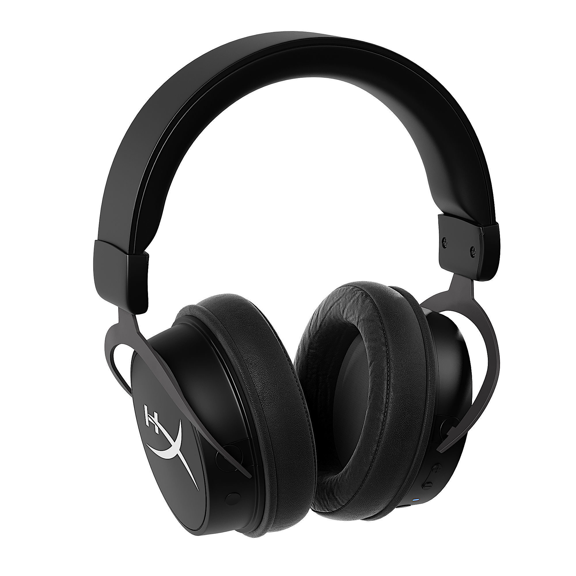 Hyperx Cloud Mix Gaming Headphones Low-poly 3D model_3