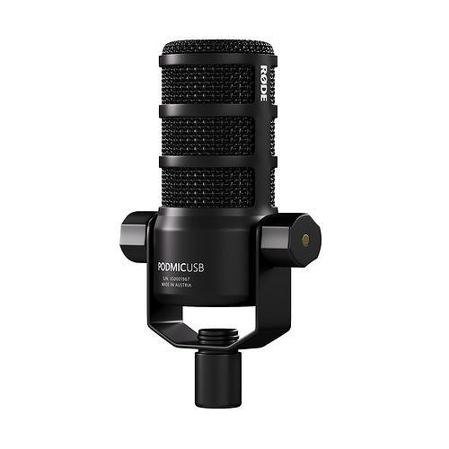Rode PodMic USB Low-poly 3D model