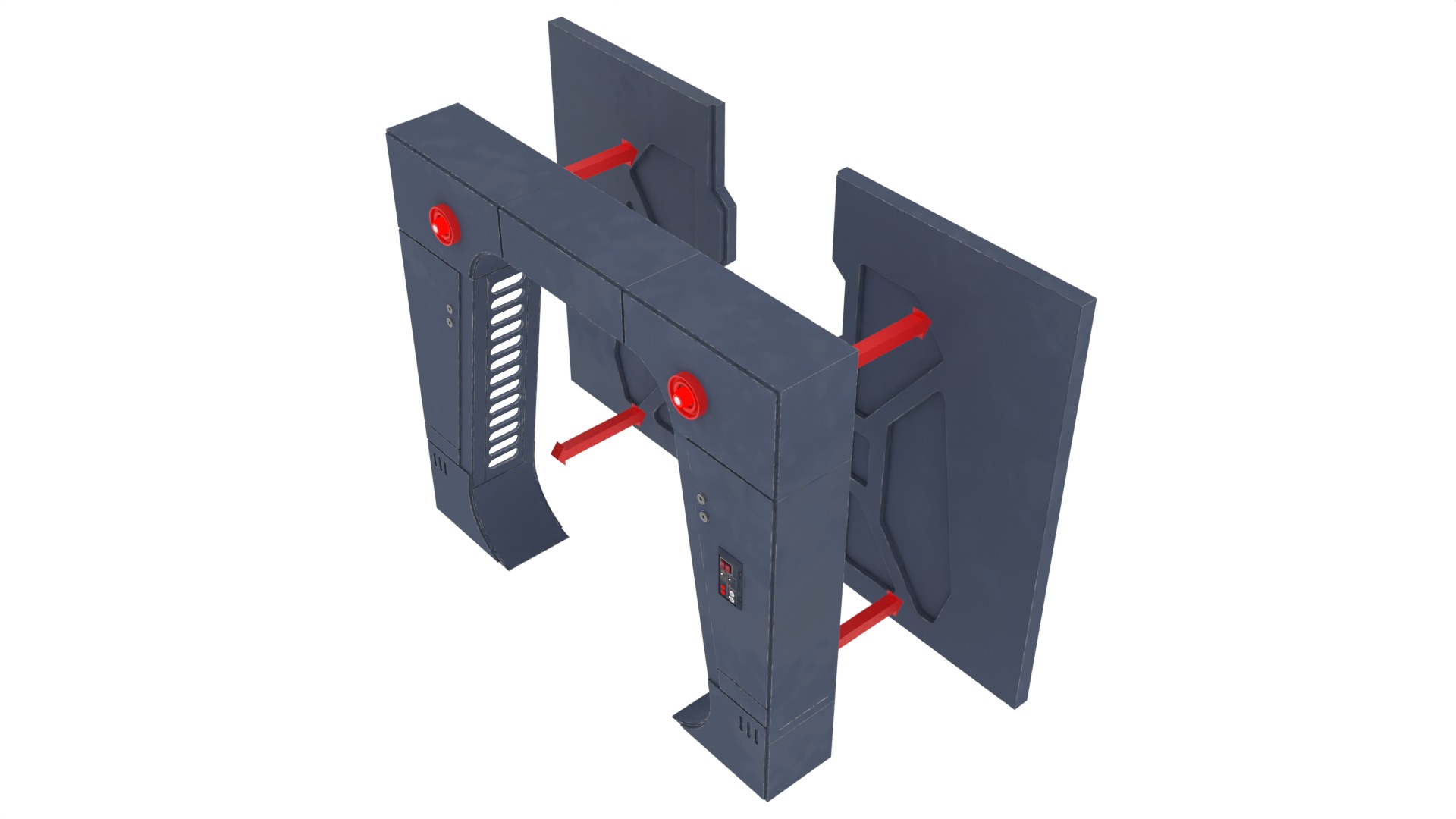 Scarif Blast Door Small 1-6 scale Hottoys 3D print model_16