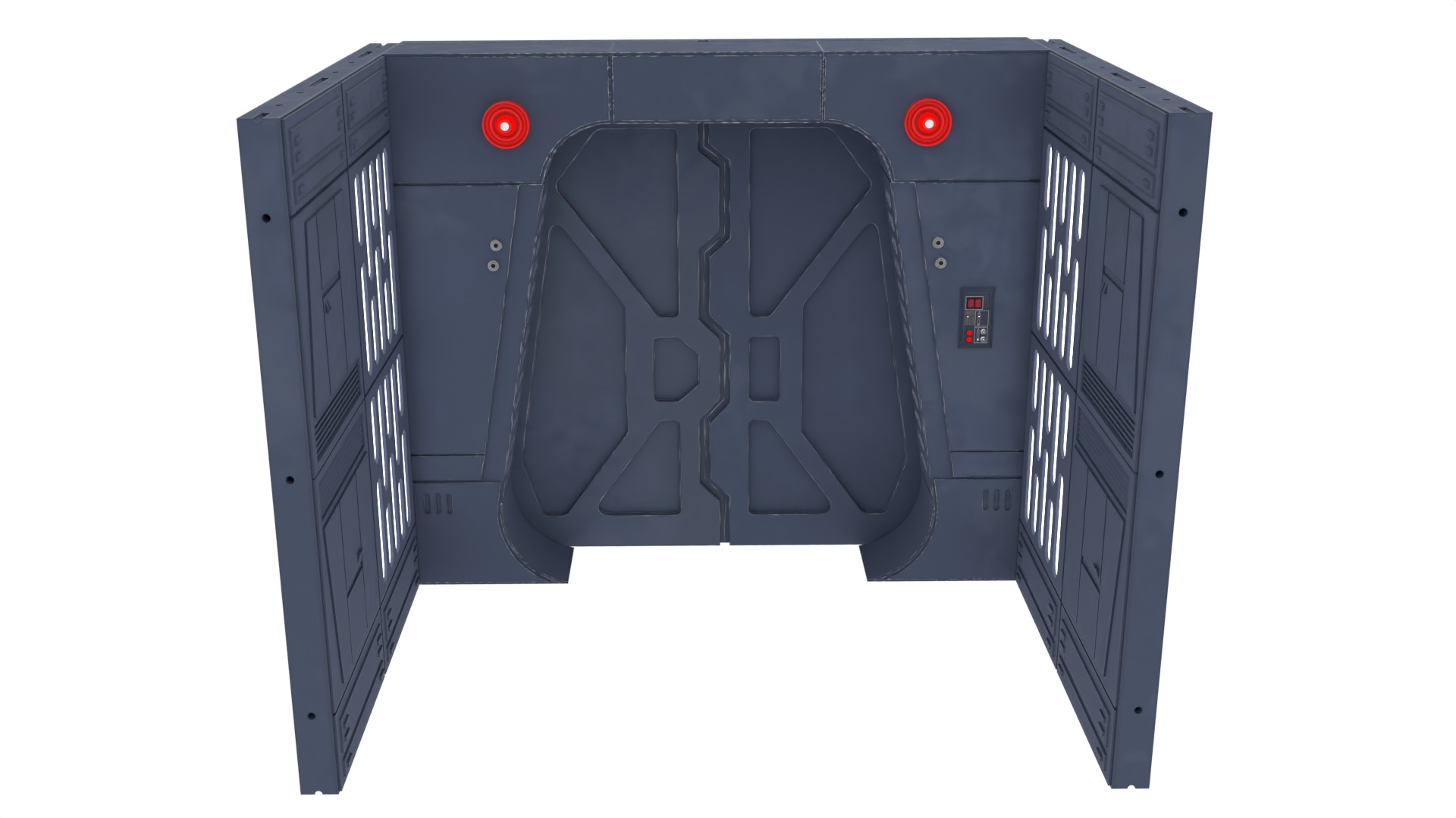 Scarif Blast Door Small 1-6 scale Hottoys 3D print model_17