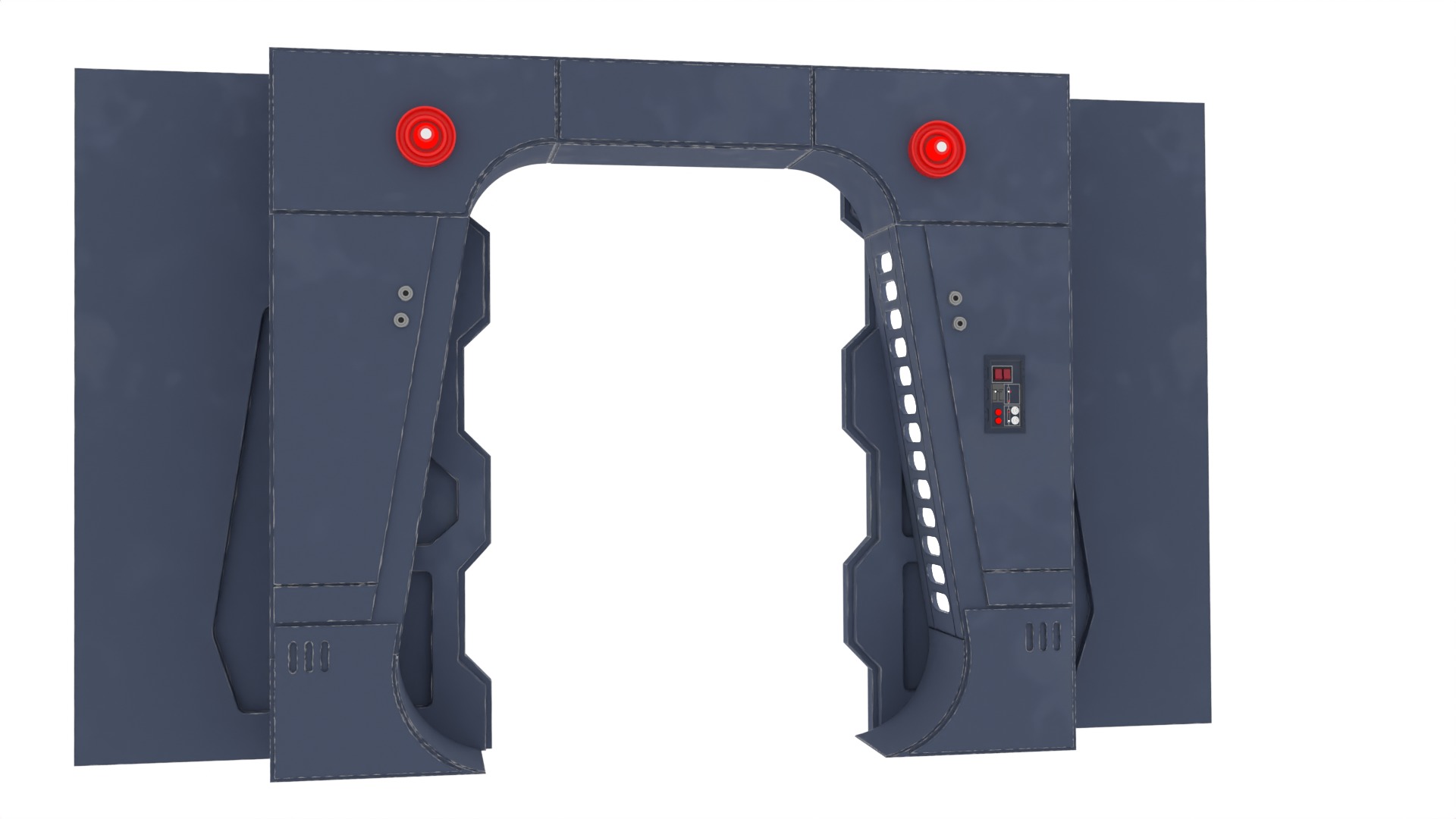 Scarif Blast Door Small 1-6 scale Hottoys 3D print model_4