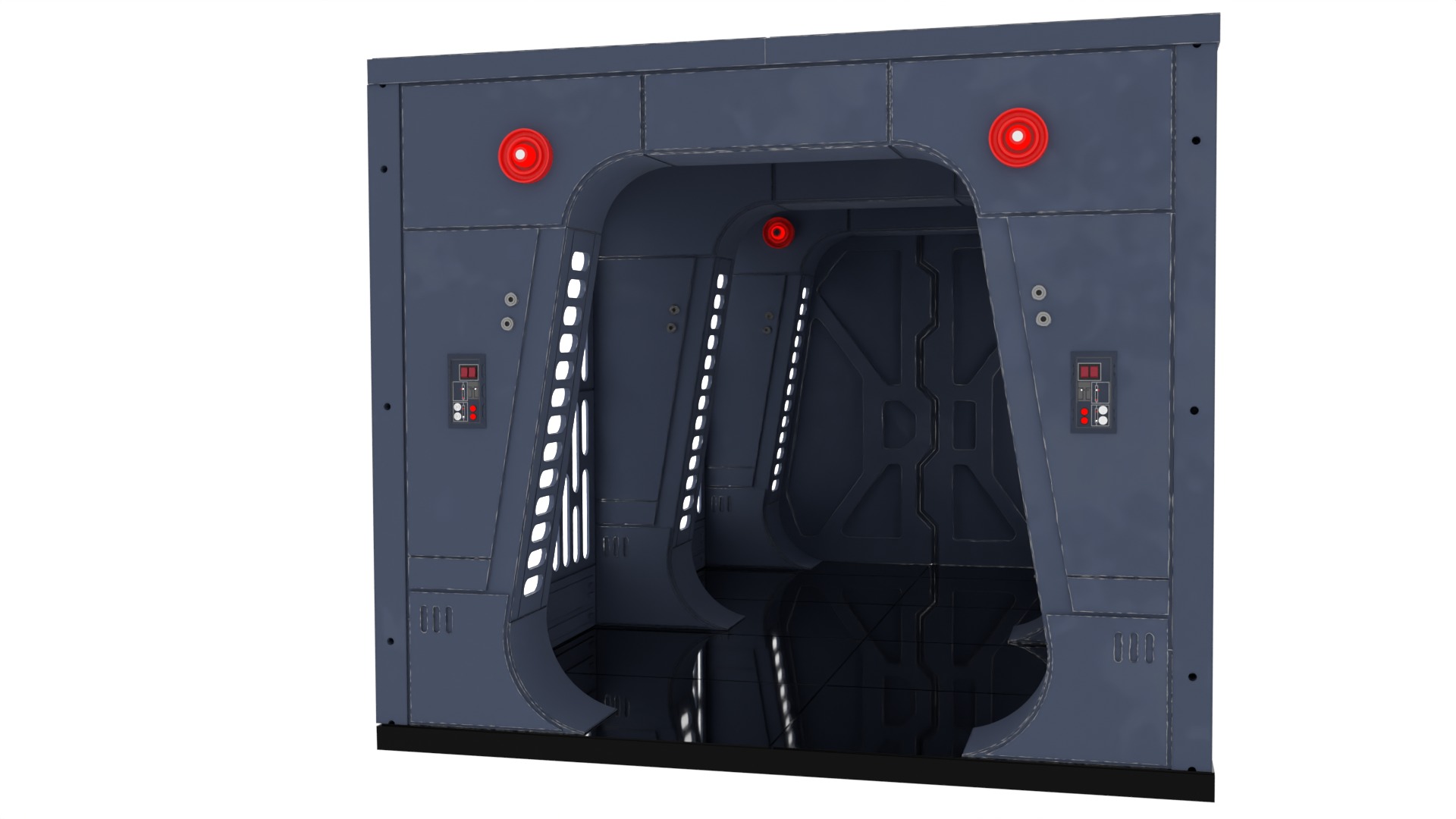 Scarif Blast Door Small 1-6 scale Hottoys 3D print model_7